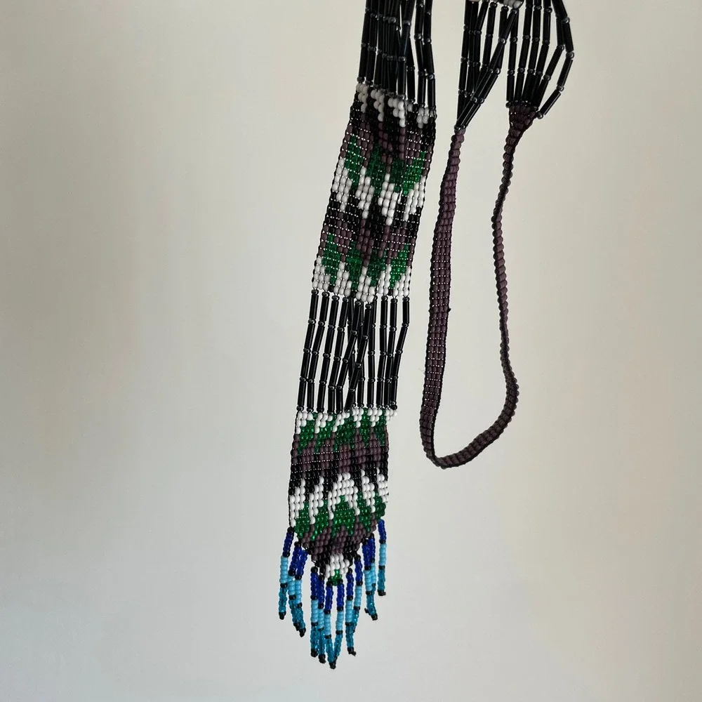 Handmade handcrafted beaded